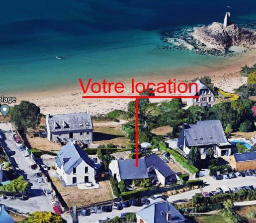 Villa Simone vue mer 2min à pied de la plage Saint-Lunaire Exterior foto