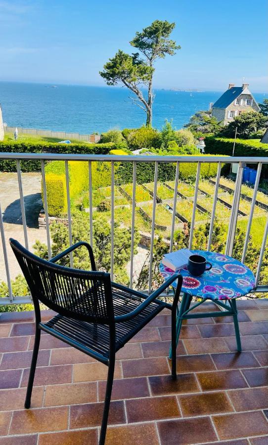 Villa Simone vue mer 2min à pied de la plage Saint-Lunaire Exterior foto