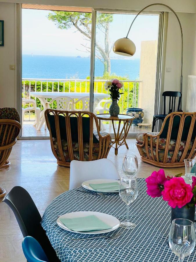 Villa Simone vue mer 2min à pied de la plage Saint-Lunaire Exterior foto